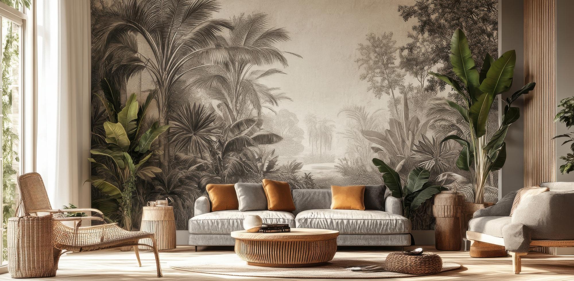 Fotótapéta nappaliba, hálószobába és irodába: hogyan válaszd ki a megfelelő mintát tér szerint