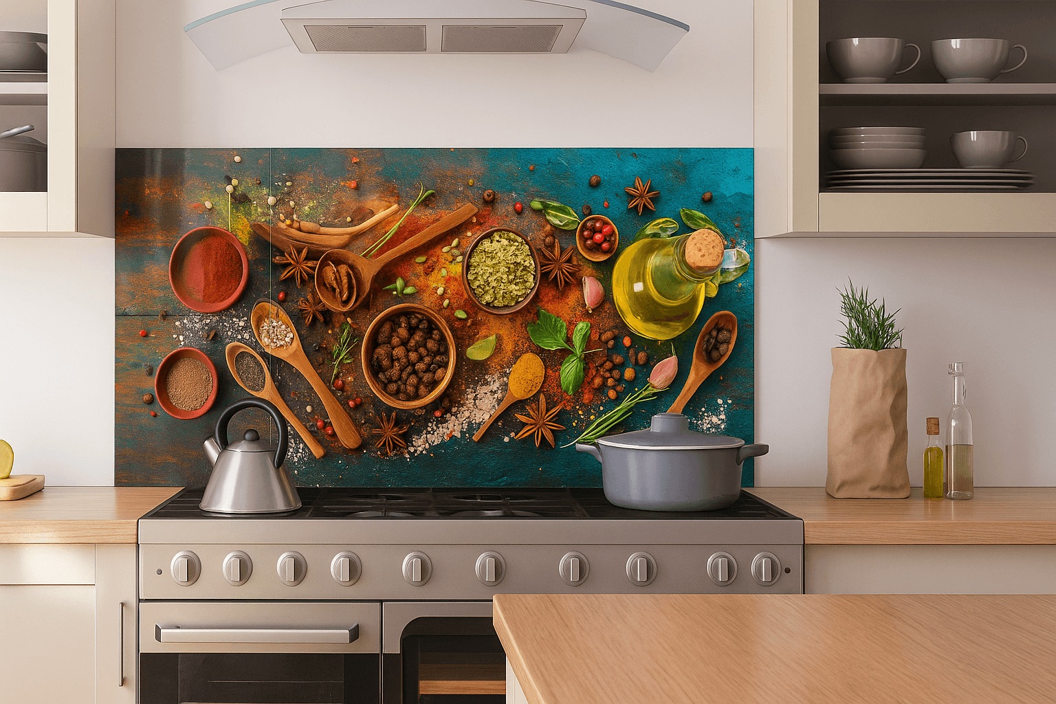 Miért válassz edzett üveg hátfalat a konyhába? Praktikus és esztétikus megoldás a fali felületeidre