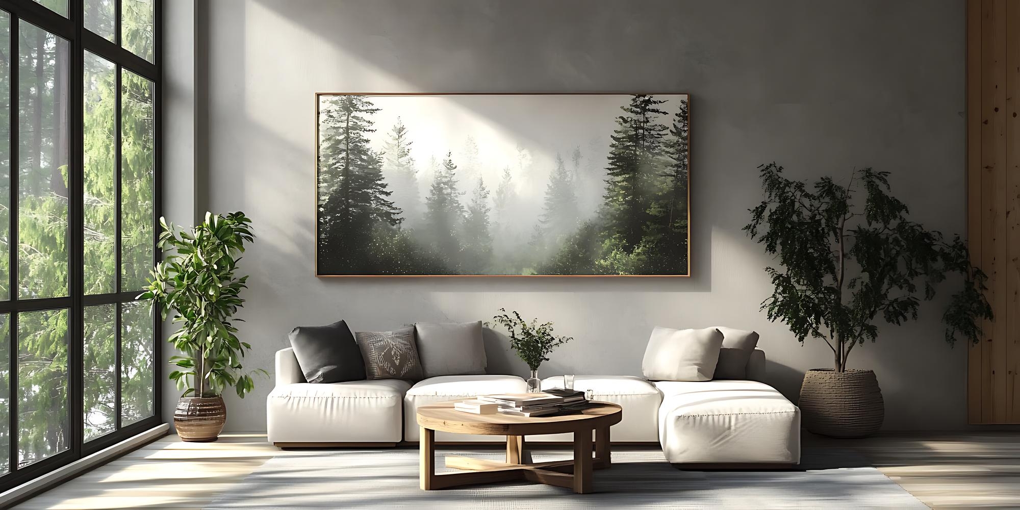 Vászonképek természetes tájakkal: mikor és hol működnek a legjobban a dekorban