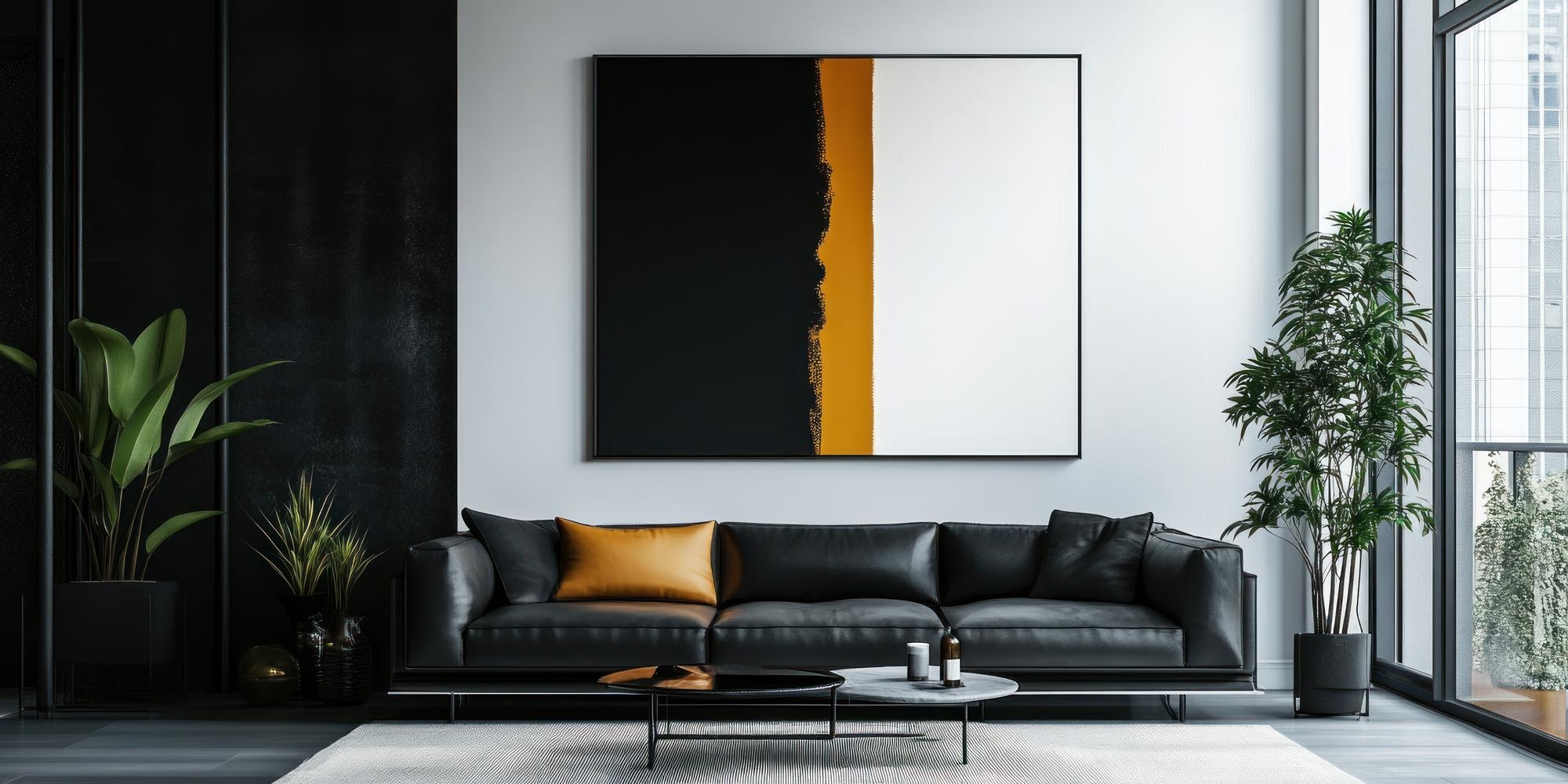 Vászonképek a kortárs dizájnban: hogyan teremts minimalizmust, kontrasztot és vizuális egyensúlyt