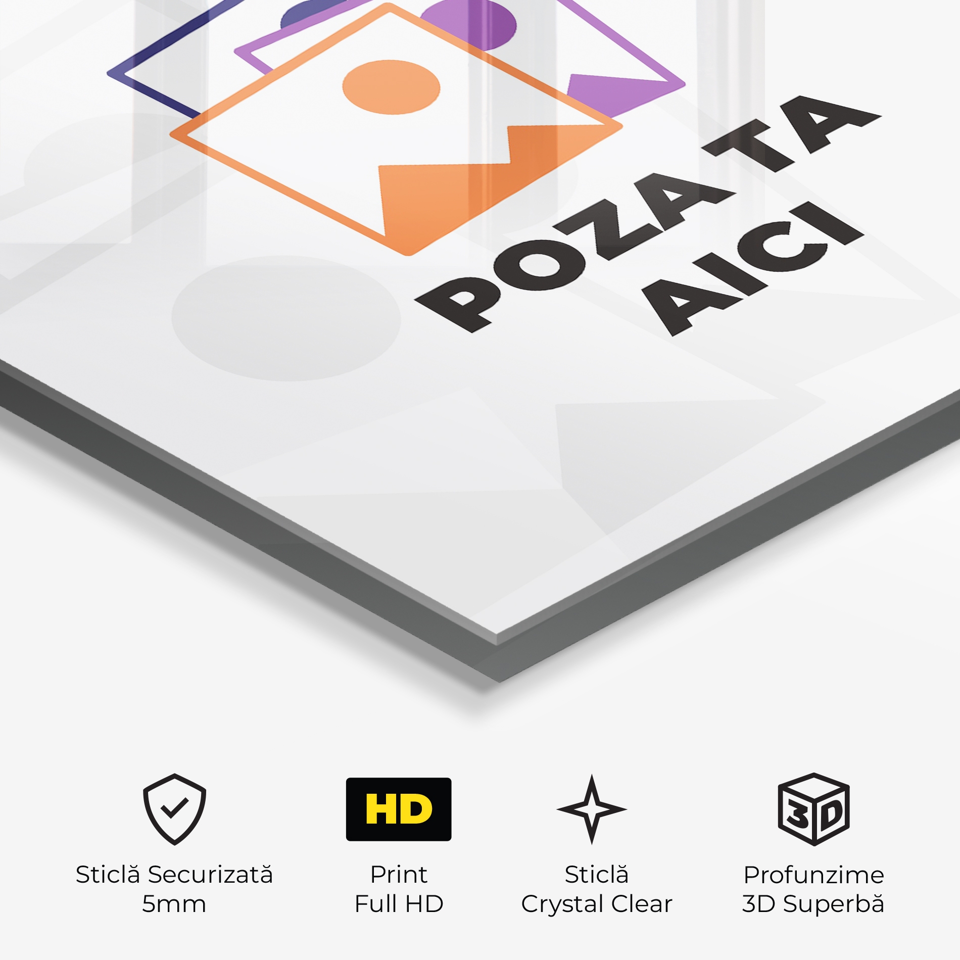 Személyre szabott üvegkép – anyagok