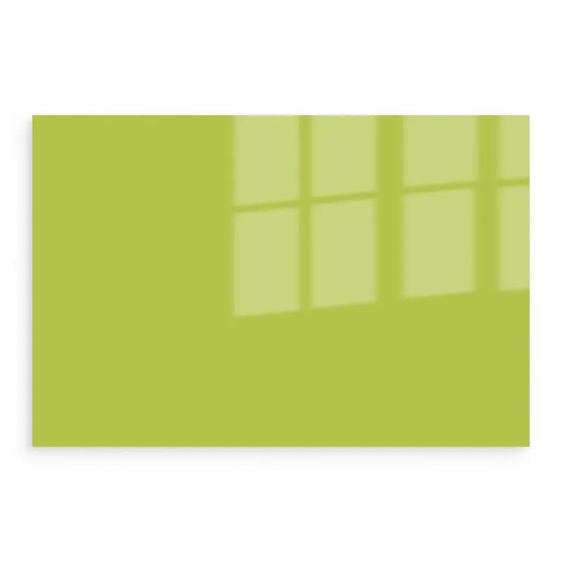 Konyhai üveg hátfal Avocado Green Hex B2c248