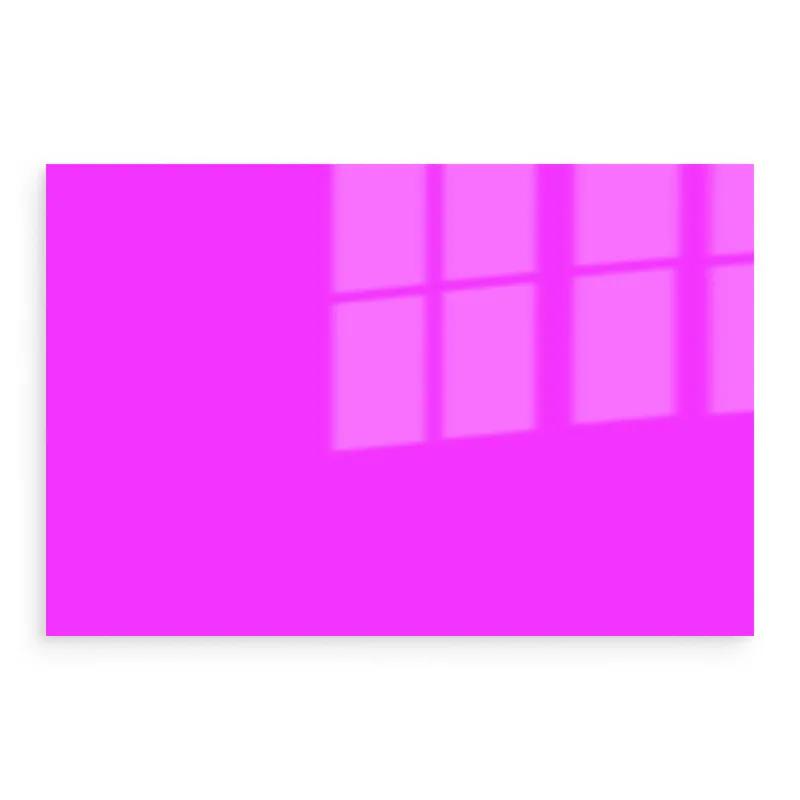 Konyhai üveg hátfal Bright Neon Pink Hex F433ff
