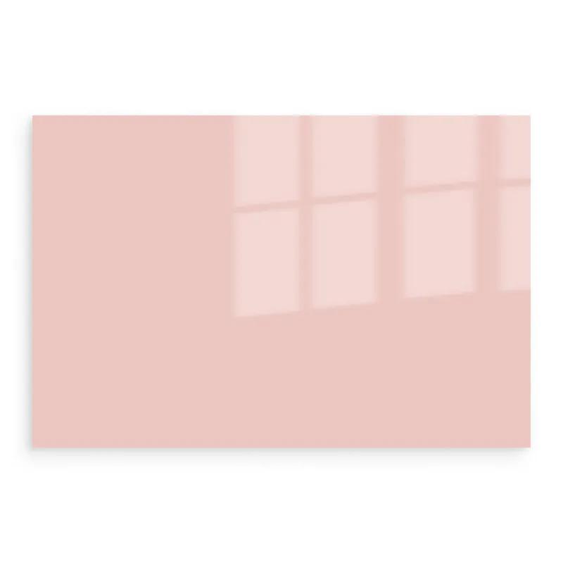 Konyhai üveg hátfal Rose Gold Hex Ecc5c0