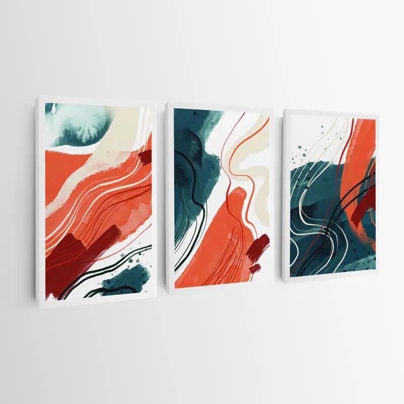 többrészes vászonkép Orangelue Set mockup 0