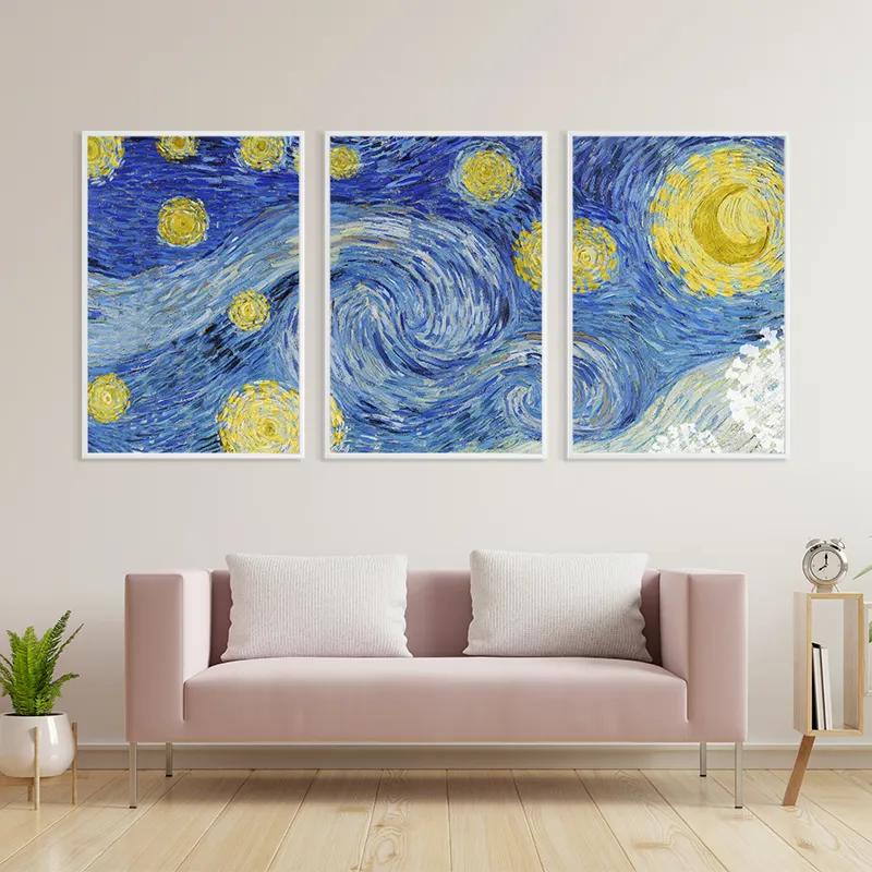 többrészes vászonkép Painting Set mockup 3