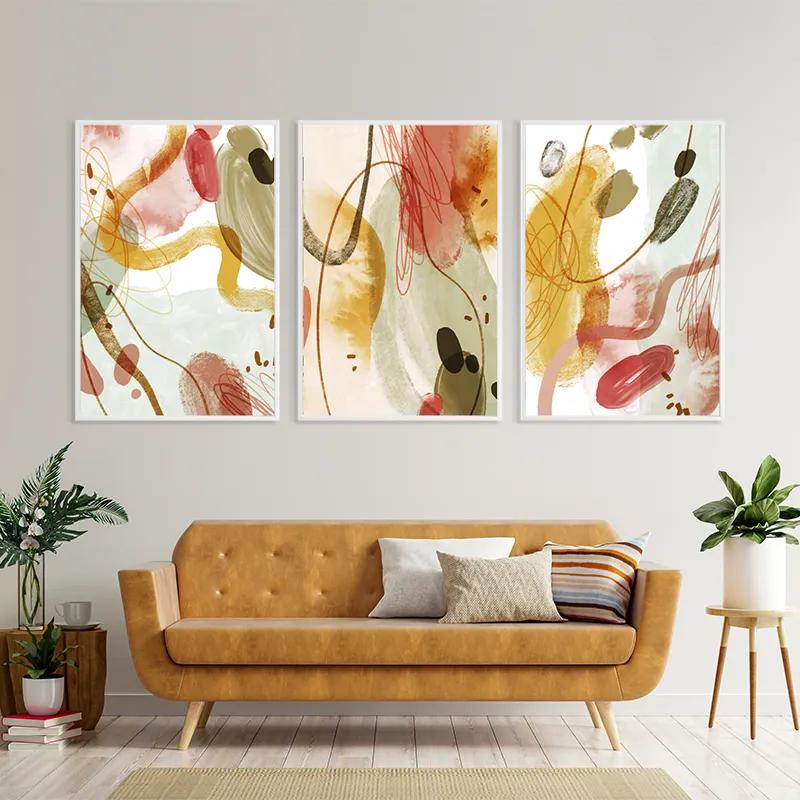 többrészes vászonkép Autumn Colorsrt mockup 4