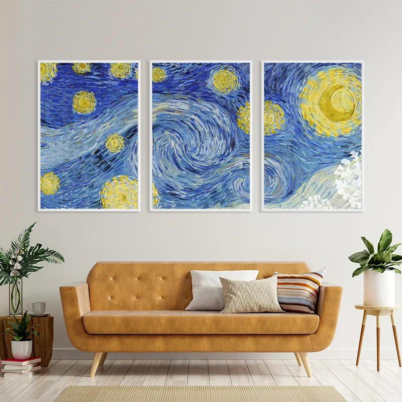 többrészes vászonkép Painting Set mockup 4