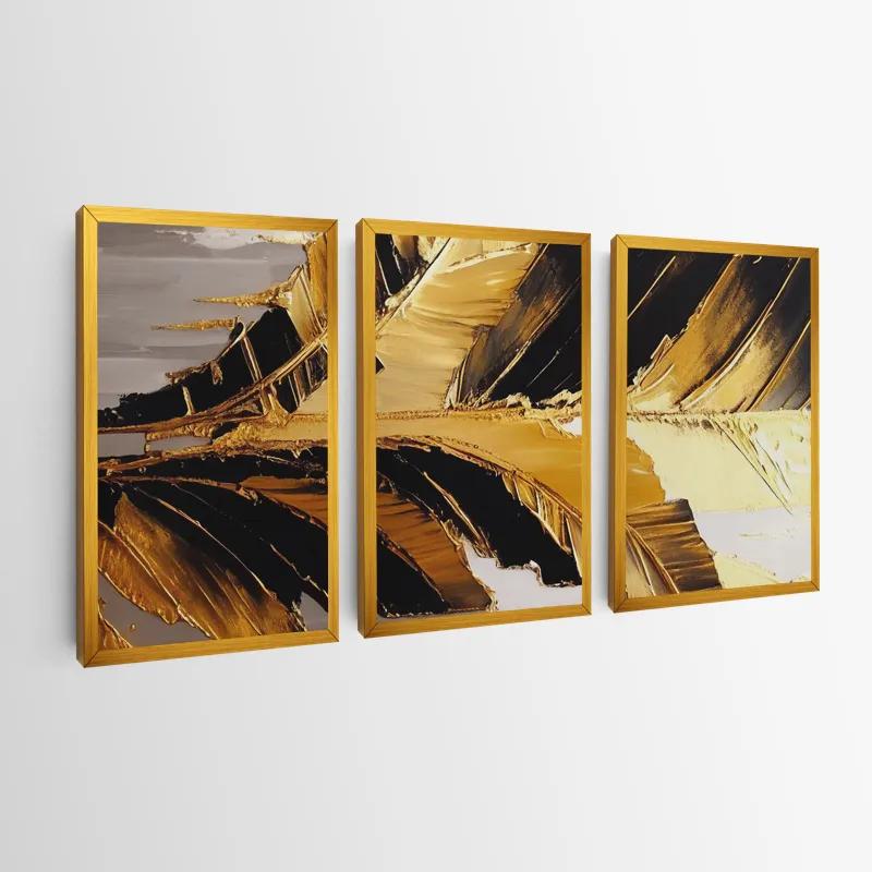 többrészes vászonkép Goldenlack Set mockup 0