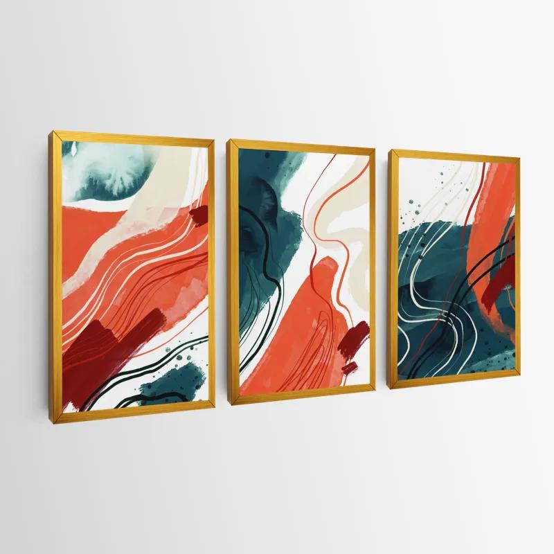 többrészes vászonkép Orangelue Set mockup 0