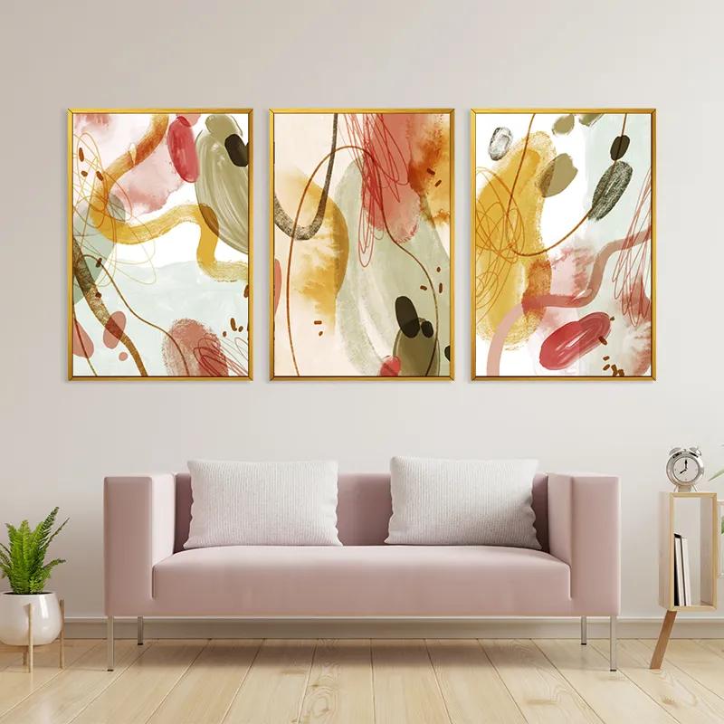 többrészes vászonkép Autumn Colorsrt mockup 3