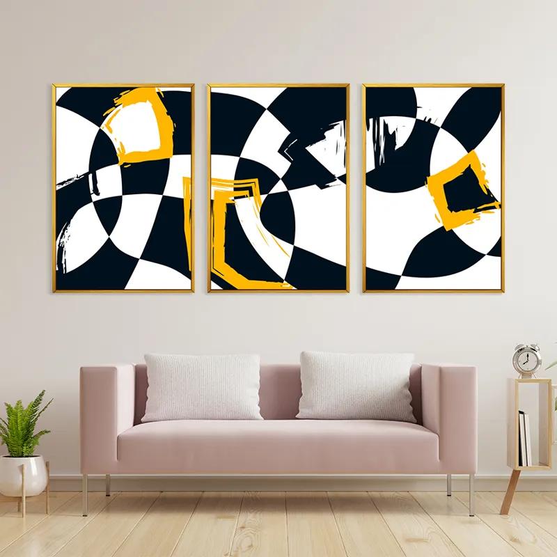 többrészes vászonkép Blacknd Whitert mockup 3