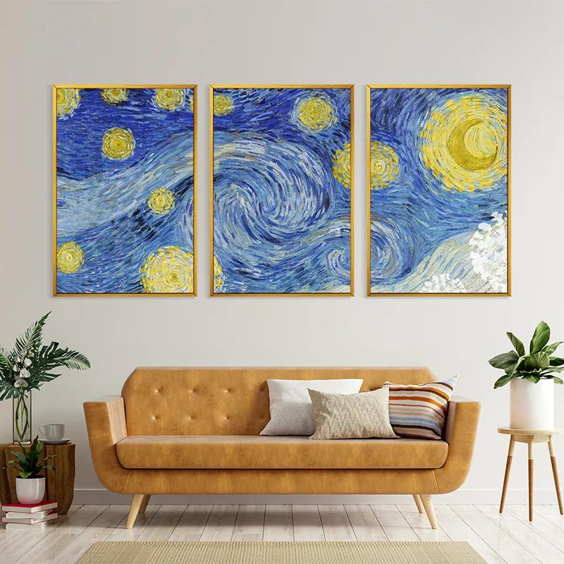 többrészes vászonkép Painting Set mockup 4