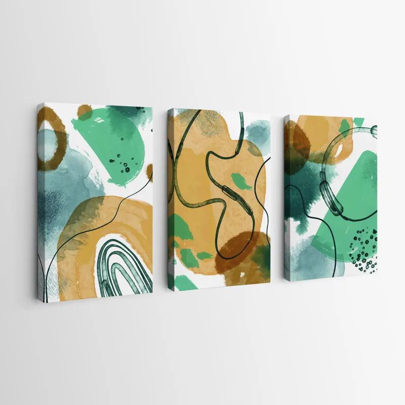 többrészes vászonkép Bluerown Set mockup 0