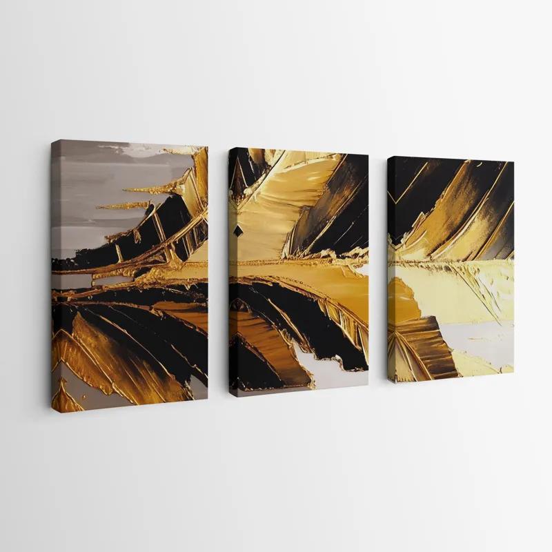 többrészes vászonkép Goldenlack Set mockup 0