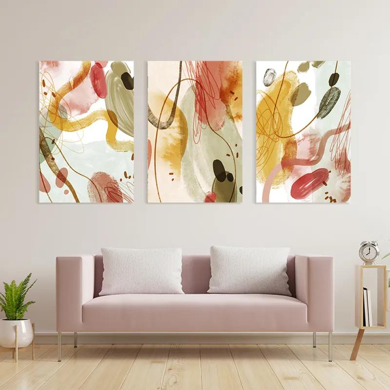 többrészes vászonkép Autumn Colorsrt mockup 3