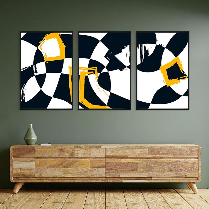 többrészes vászonkép Blacknd Whitert mockup 2