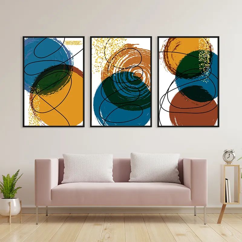 Abstract Circles mockup 3