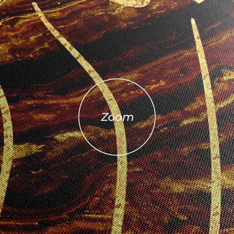 többrészes vászonkép Fire Leaves mockup 1