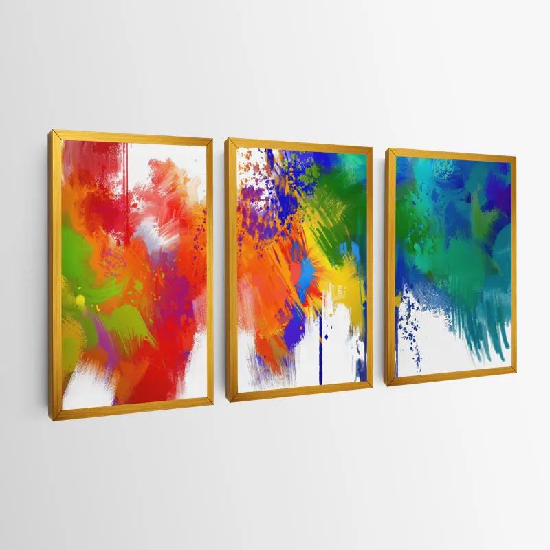 többrészes vászonkép Colorful Set mockup 0