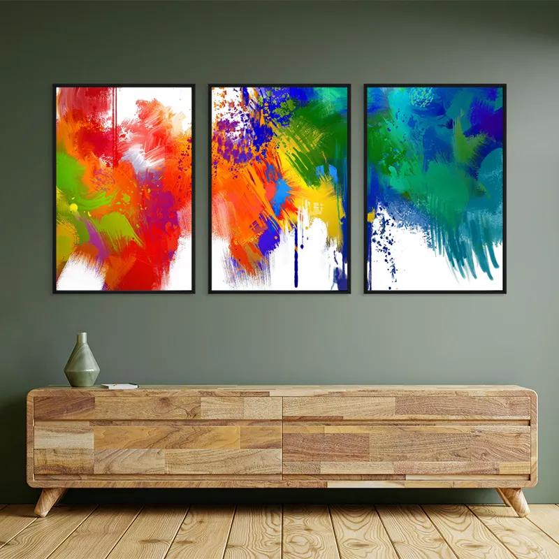 többrészes vászonkép Colorful Set mockup 2