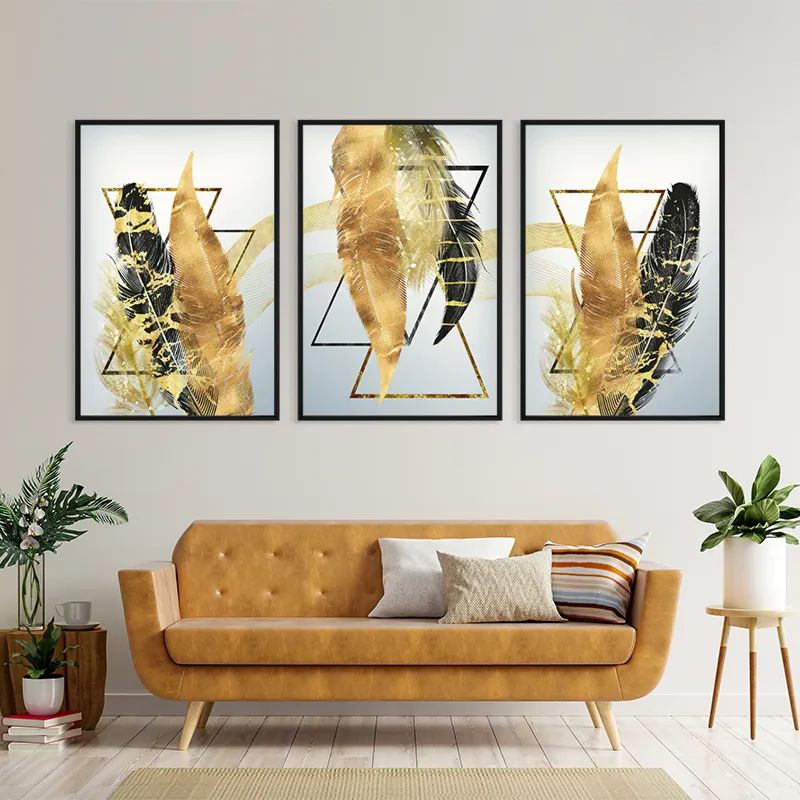 Blacknd Gold Feathears mockup 4