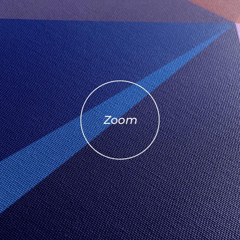 többrészes vászonkép Purple Shades mockup 1