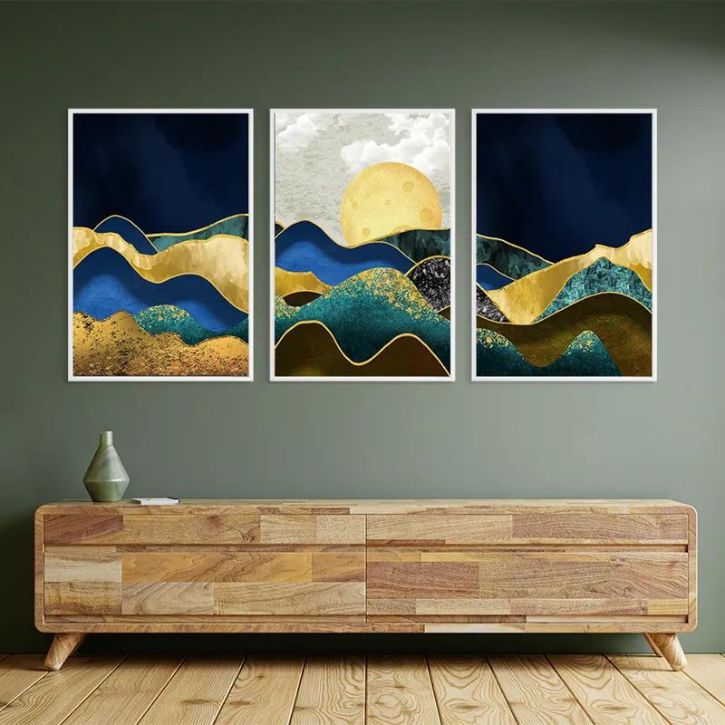 többrészes vászonkép Marble Mountains mockup 2