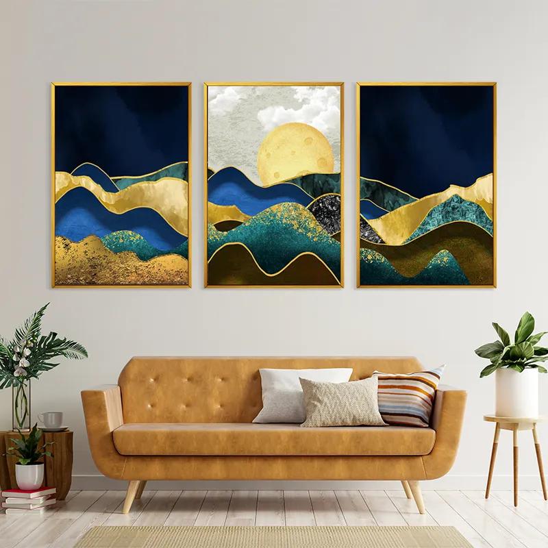 többrészes vászonkép Marble Mountains mockup 4