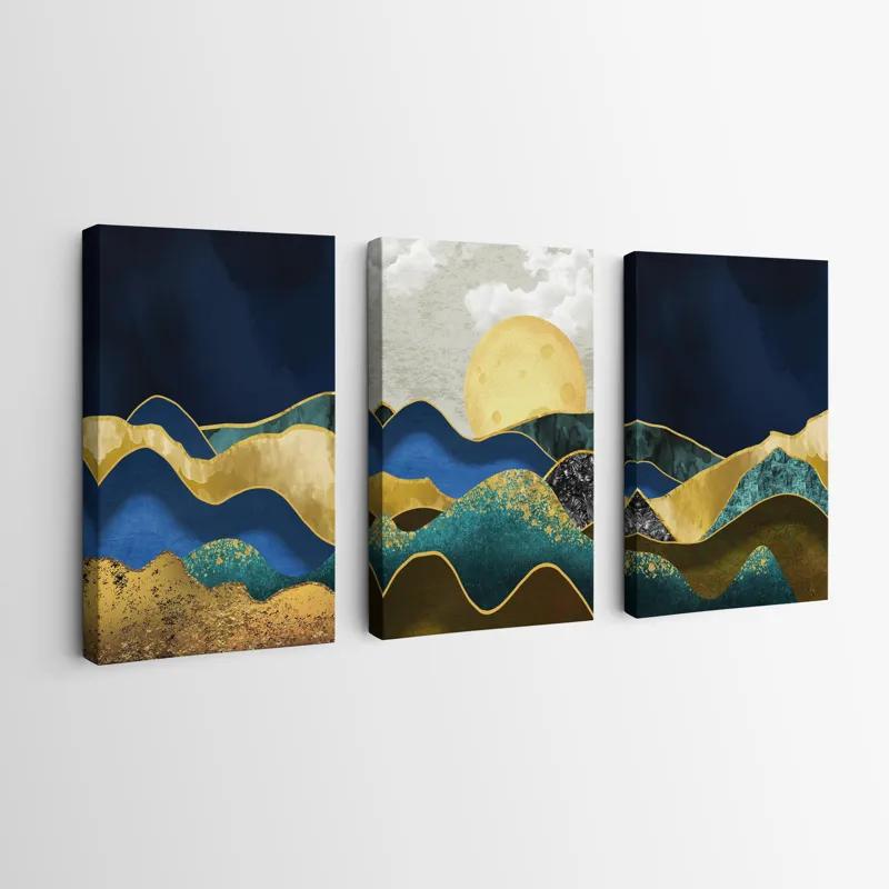 többrészes vászonkép Marble Mountains mockup 0