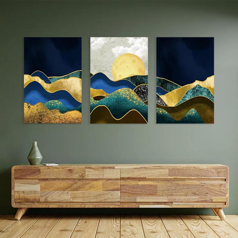 többrészes vászonkép Marble Mountains mockup 2