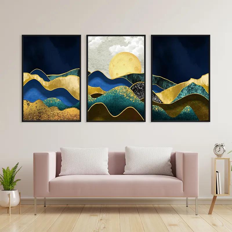 többrészes vászonkép Marble Mountains mockup 3