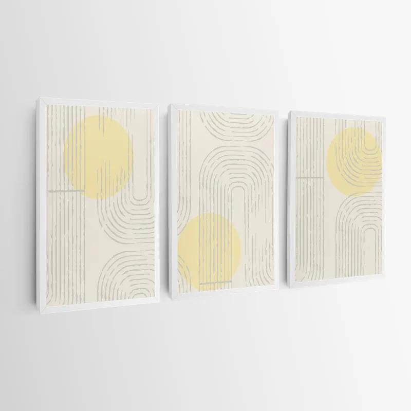 többrészes vászonkép Boho Home Decor mockup 0