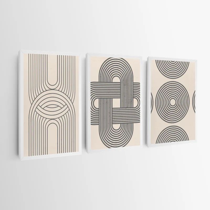 Geometric Cream Design mockup 0