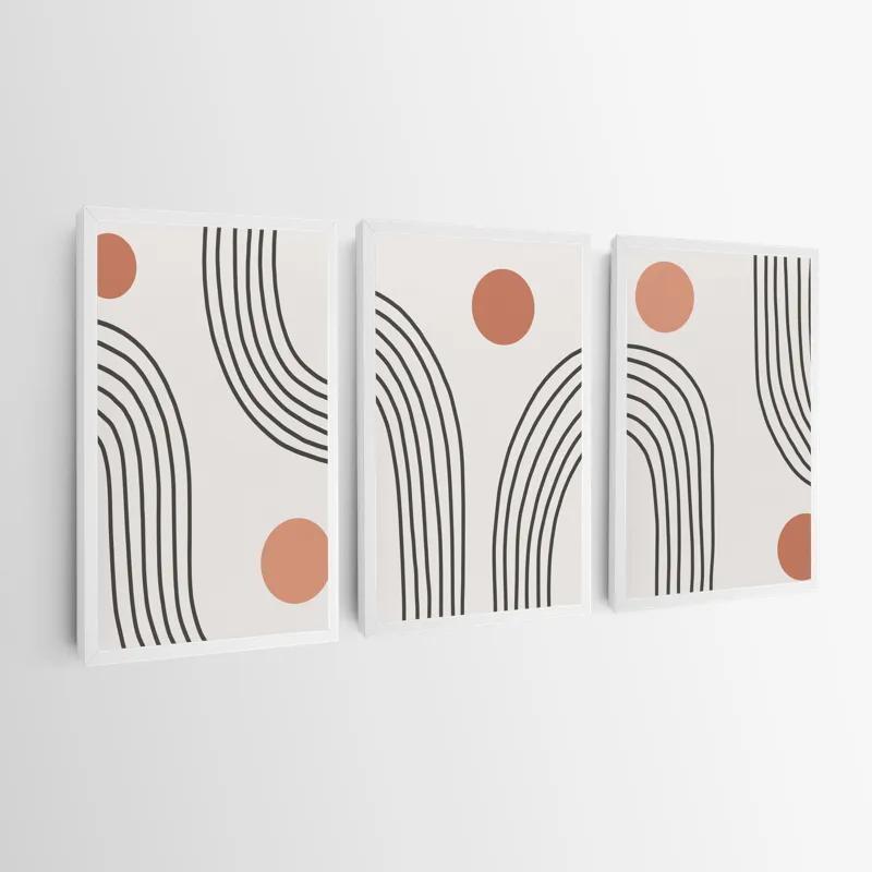 többrészes vászonkép Moonnd Lines mockup 0