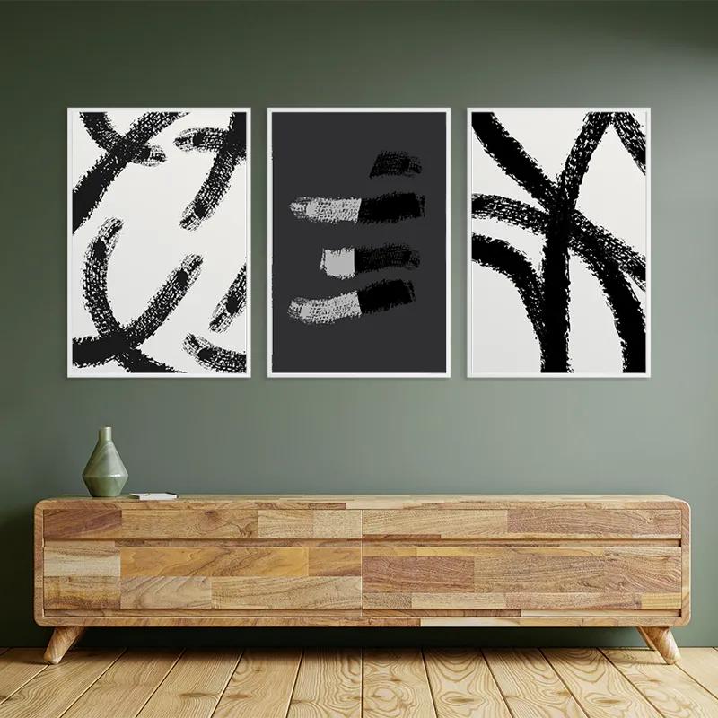 többrészes vászonkép Grey Shades mockup 2