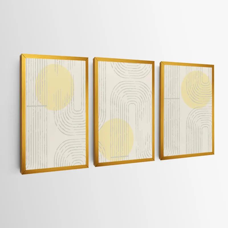 többrészes vászonkép Boho Home Decor mockup 0