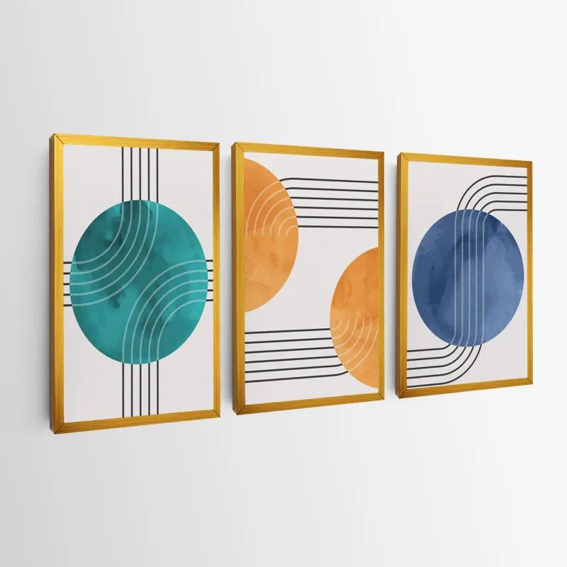 többrészes vászonkép Colorful Circle mockup 0