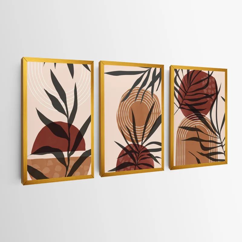 Grey Leaf Orange mockup 0