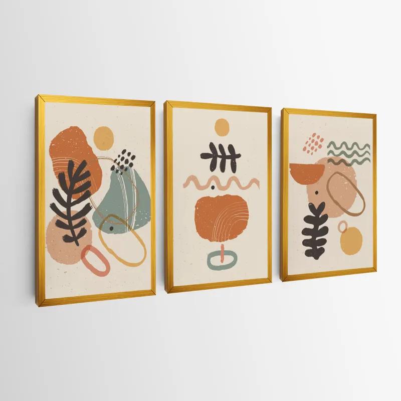 többrészes vászonkép Lightrown Set mockup 0