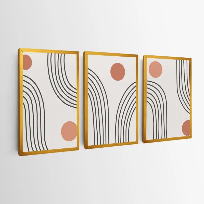 többrészes vászonkép Moonnd Lines mockup 0