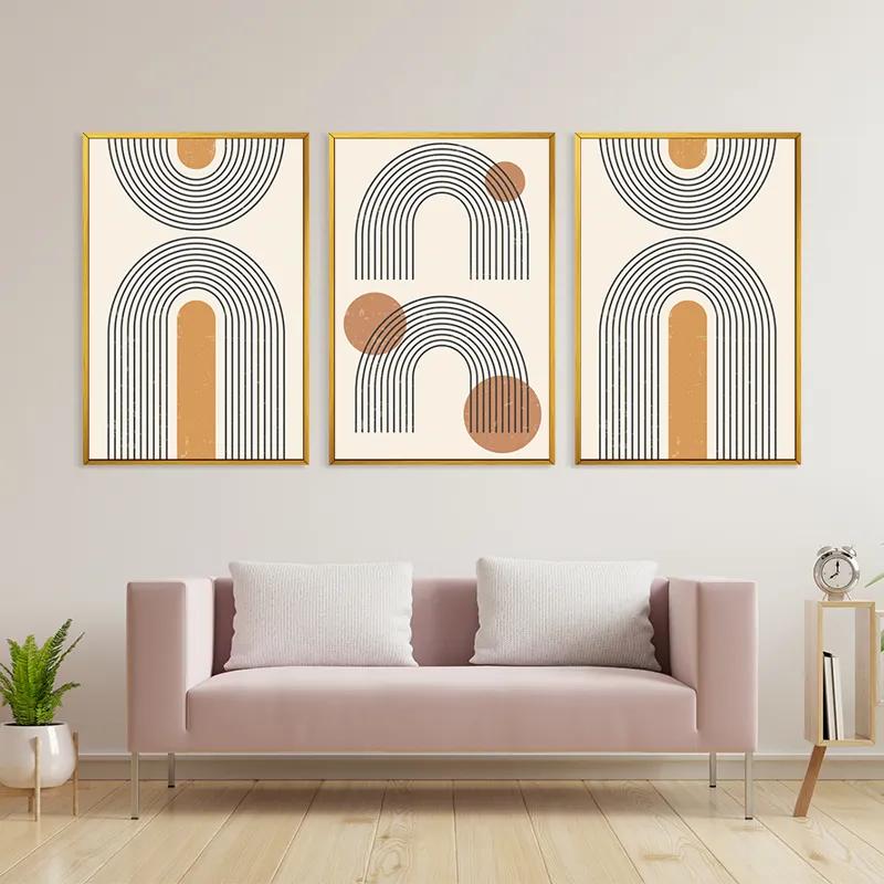 többrészes vászonkép Arch Poster Set mockup 3