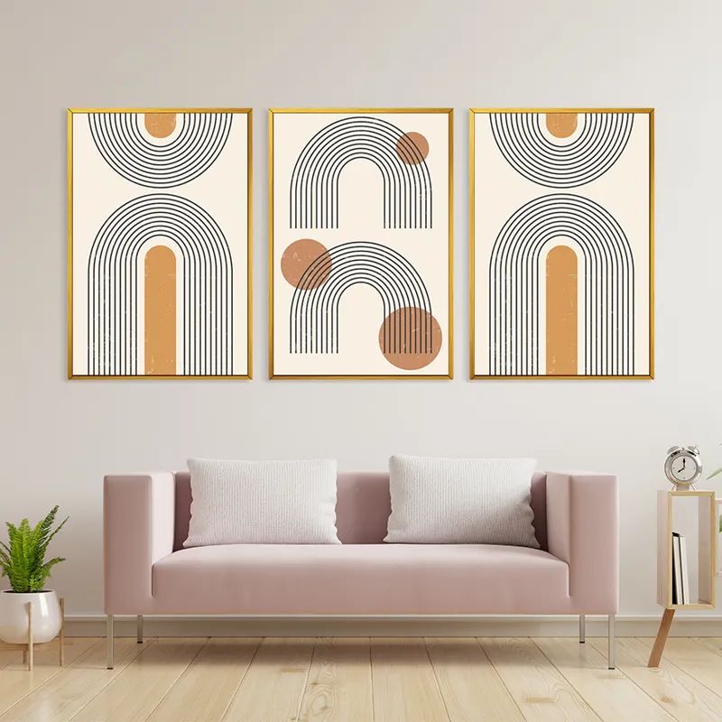 Arch Poster Set mockup 3