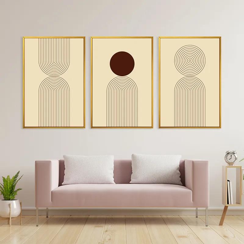 többrészes vászonkép Cream Set mockup 3