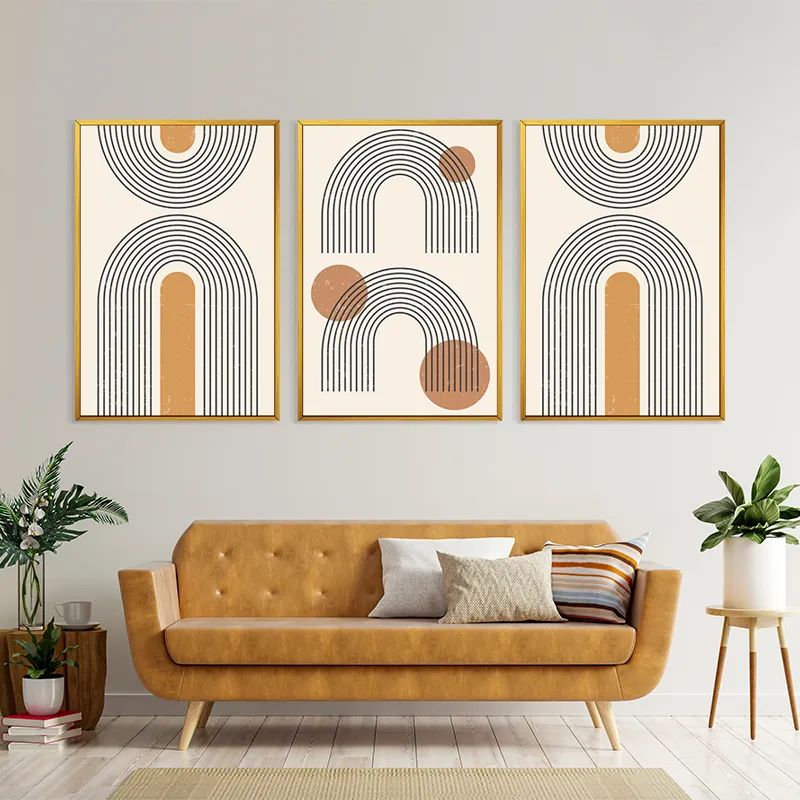 Arch Poster Set mockup 4