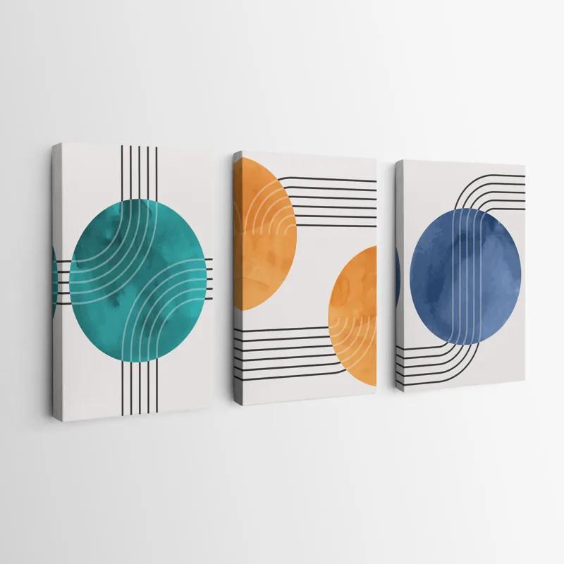 többrészes vászonkép Colorful Circle mockup 0