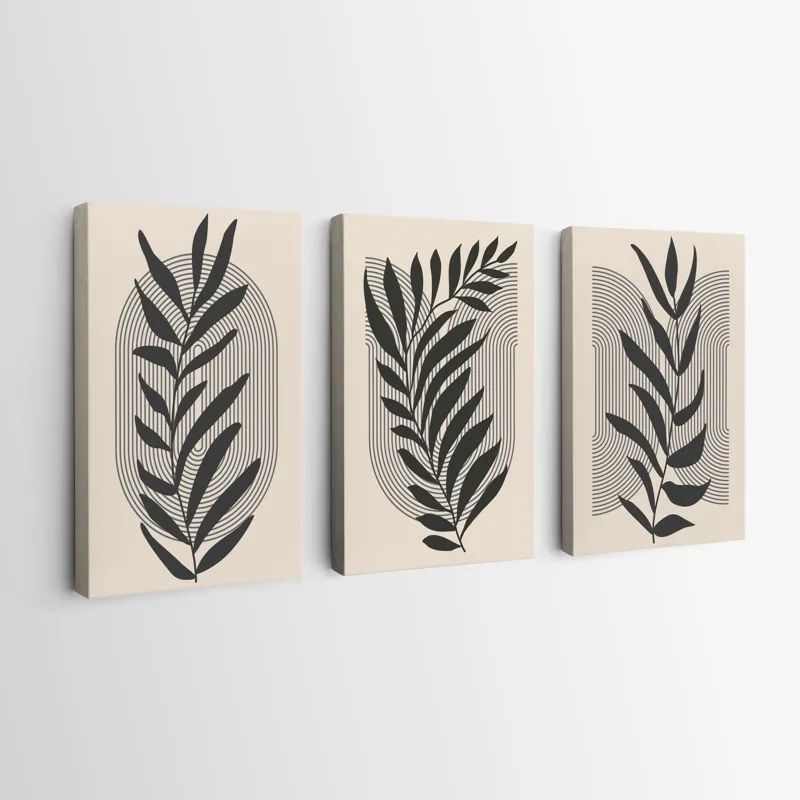 Dark Grey Leaf mockup 0