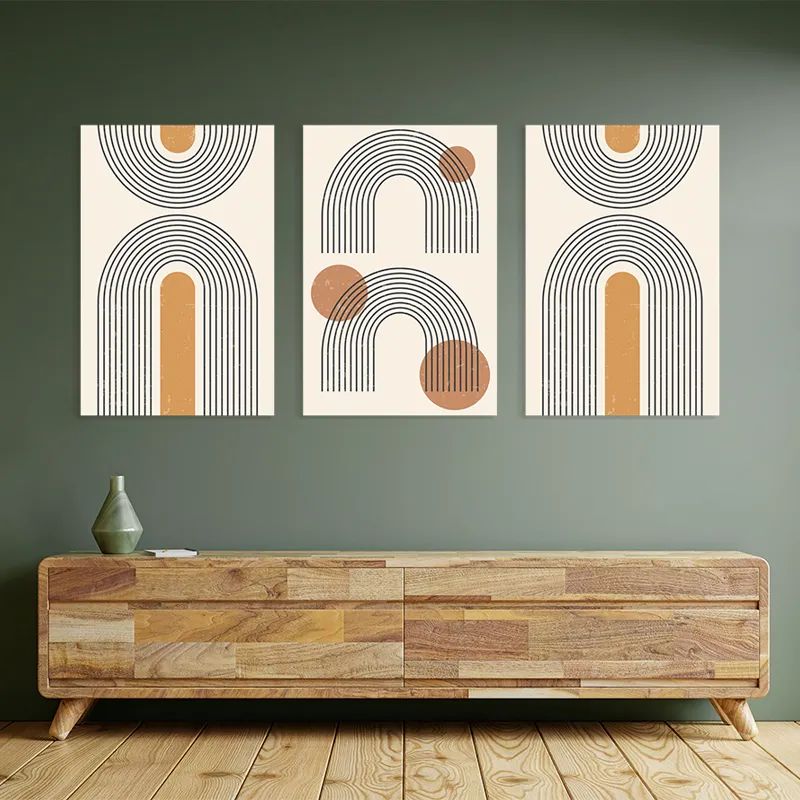 Arch Poster Set mockup 2