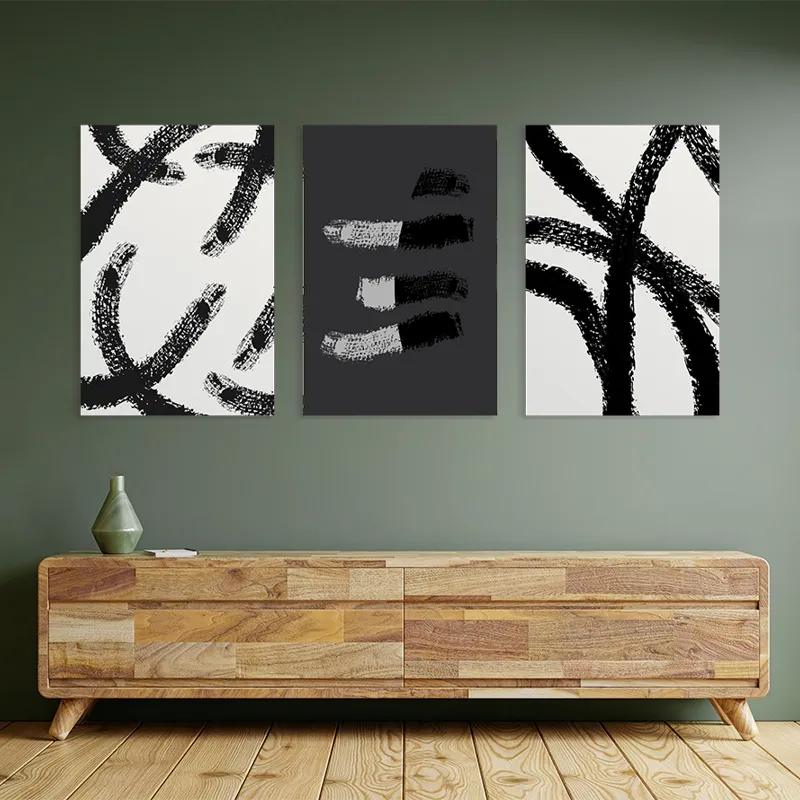 többrészes vászonkép Grey Shades mockup 2