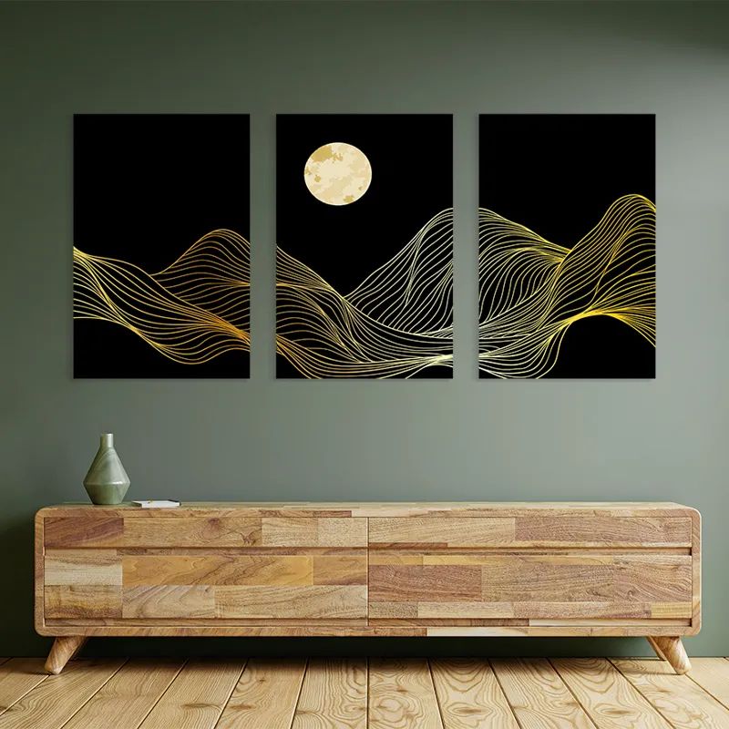 Moon Gold Waves mockup 2